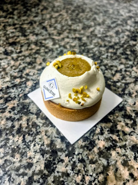 Tartelette framboises pistache