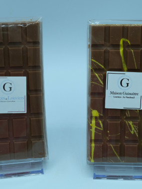 Tablette de chocolat praliné
