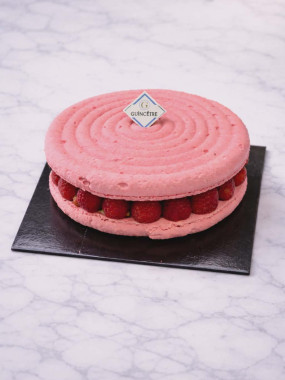 Macaron Framboise Pistache