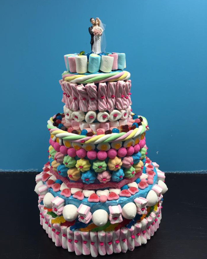 Gâteau de bonbons XXL