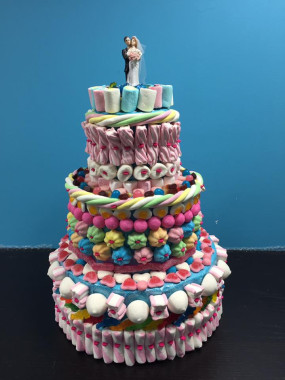Gâteau de bonbons XXL