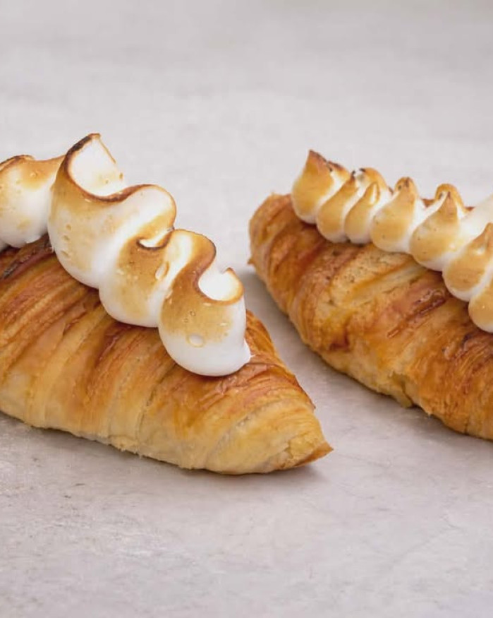 Croissant au citron - Viennoiserie du mois